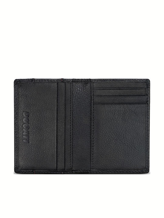 Formal Leather Men's Wallet Cards Black