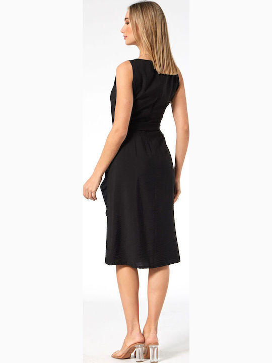 Summer Midi Dress Black