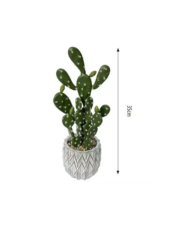 Artificial Cactus Ceramic Pot