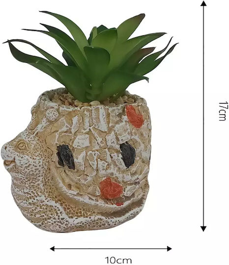 Snail Pot Artificial Succulent