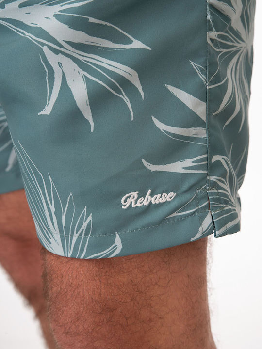 Men's Swimwear Shorts Mint Floral