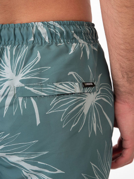 Men's Swimwear Shorts Mint Floral