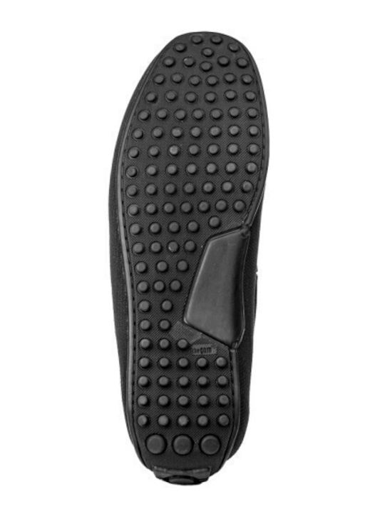 Men's Leather Moccasins Black