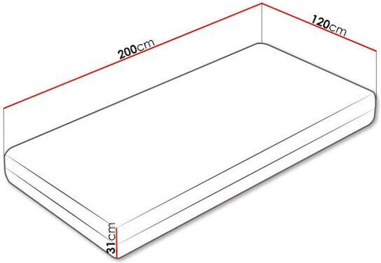 Epipla1.gr Anatomisch Matratze Kinderbett 120cmx200cm