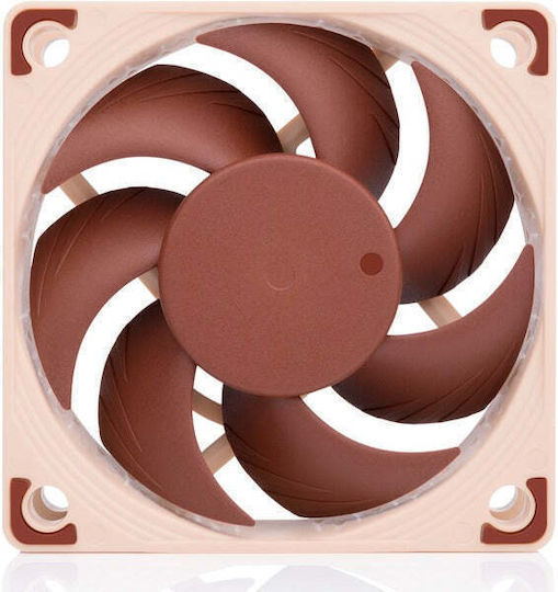 Noctua NF-A6x15 FLX Case Fan 60mm 3500rpm 13.77cfm Without LED Lighting and 3-Pin Connection Brown