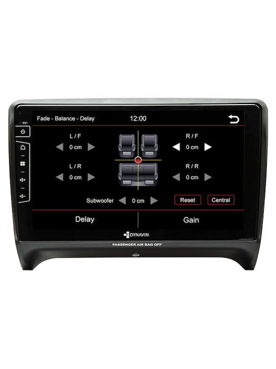 Dynavin Car Audio System for Audi TT (8J) 2008-2014 (Bluetooth/USB/WiFi/GPS/Apple-Carplay/Android-Auto) with Touch Screen 9"
