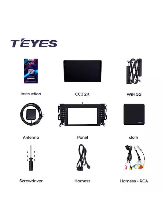 Teyes Sistem Audio Auto pentru Land Rover Descoperire Sport 2014-2023 (Bluetooth/USB/WiFi/GPS/Apple-Carplay/Android-Auto) cu Ecran Tactil 9.5"