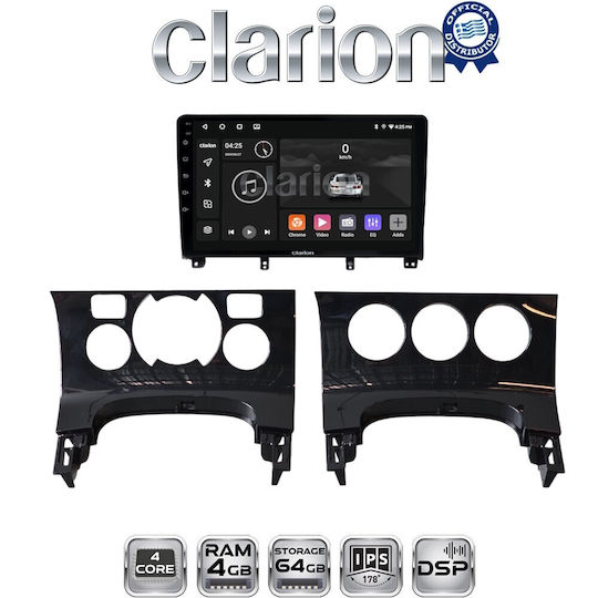 Clarion Car Audio System for Peugeot 206 / 3008 2016 (Bluetooth/USB/WiFi/GPS/Apple-Carplay/Android-Auto)