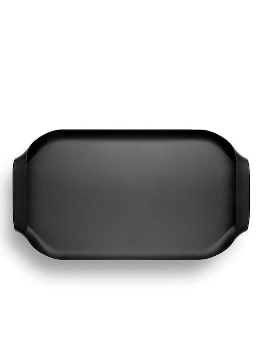 Eva Solo Edelstahl Rechteckig Serviertablett in Schwarz Farbe 43x25cm 530602 1Stück