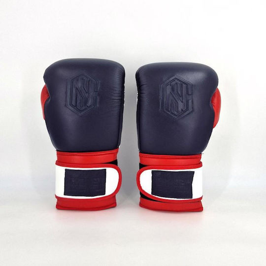 Chosen Boxing Gloves Leather for Competition Blue