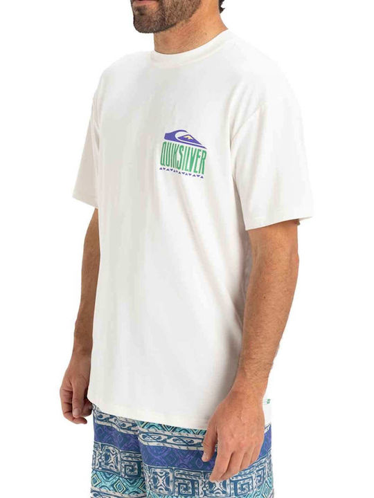 Quiksilver Everyday Surf Men's Short Sleeve Sun Protection Shirt White