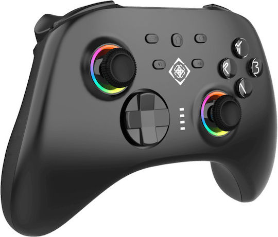 Deltaco GAM-184 Ασύρματο Gamepad για Android / PC / Switch Μαύρο