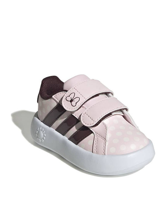 Grand Court 2.0 Παιδικά Sneakers με Σκρατς Ροζ