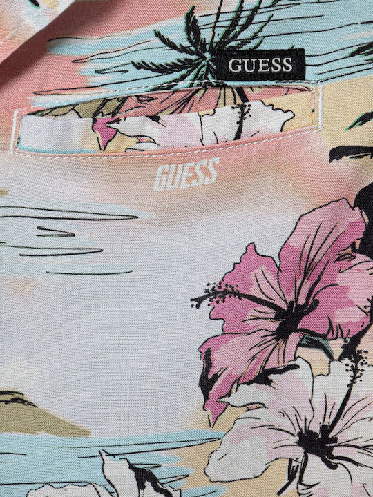 Kids Shirt Short Sleeve Tropical Escape
