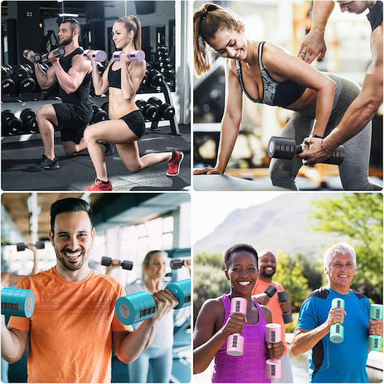 Sportneer Hantelset 2x 1kg Einstellbar im Fall