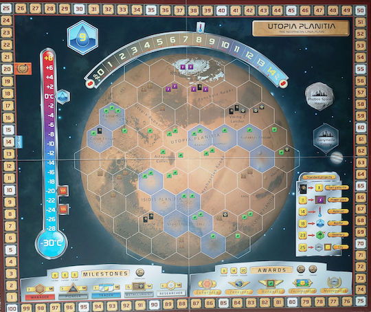Разширение на играта Terraforming Mars: Utopia & Cimmeria за 2-5 играчи 12+ години (EN) FryxGames