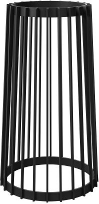 High Double-sided Plant Stand 54h Black