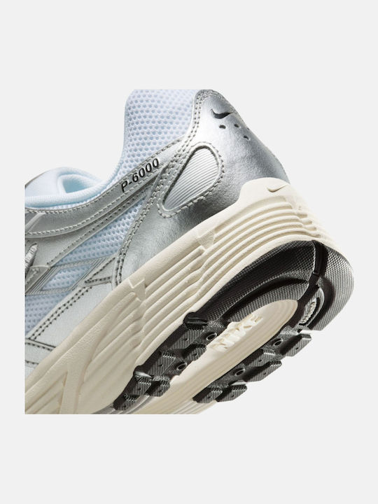 P-6000 Ανδρικά Sneakers Ασημί