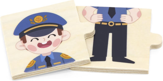 Lemnos Puzzle pentru Copii Viga Toys