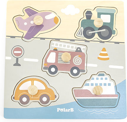 Ξύλινο Παιδικό Puzzle Σφηνώματα Viga Toys