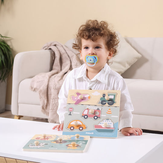Ξύλινο Παιδικό Puzzle Σφηνώματα Viga Toys
