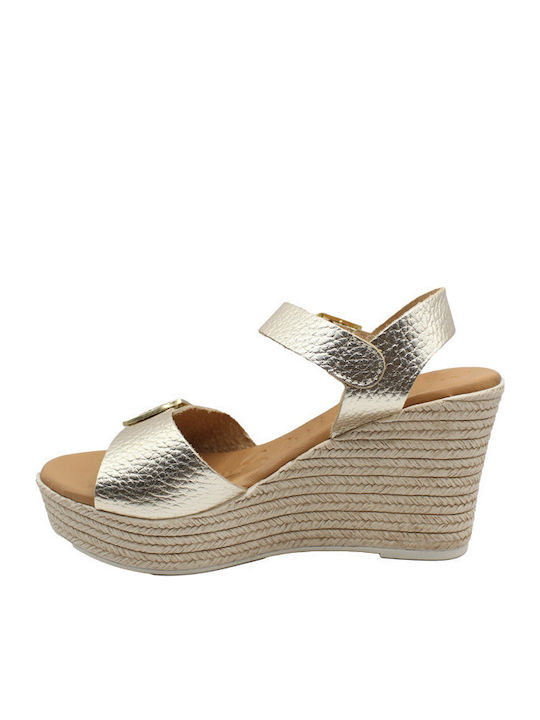 Women's Platform Shoes Gold