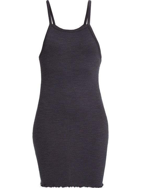 Natural Beauty Summer Mini Dress Phantom