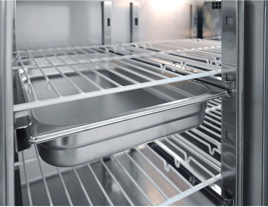 Bambas Frost PGC 124 Commercial Refrigerator 344lt with 2 Doors 0/+10°C L124xD70xH85cm