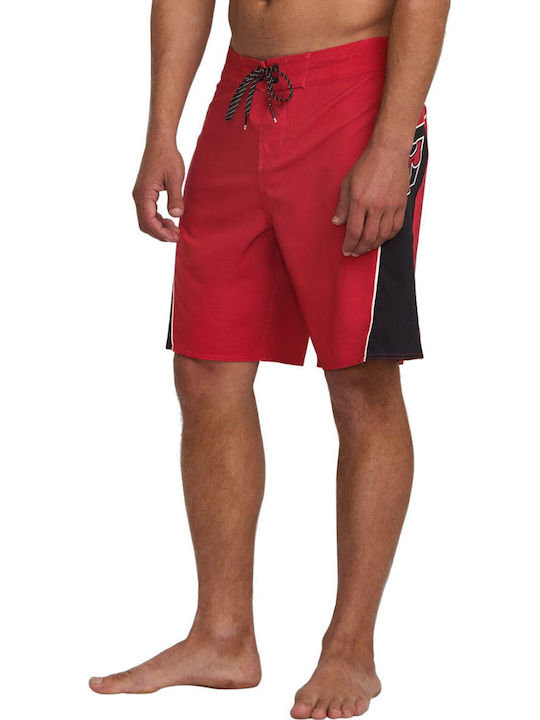 Straddie Pro Men's Swimwear Shorts Scarlet