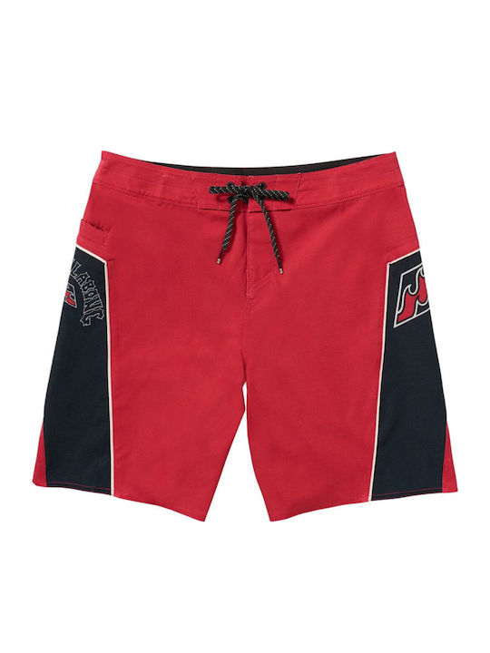 Straddie Pro Men's Swimwear Shorts Scarlet