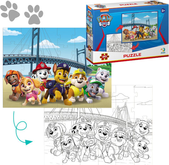 Детски Пъзел Paw Patrol за 3+ години+ Години 30бр Dodo