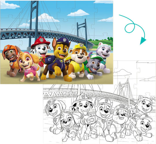 Детски Пъзел Paw Patrol за 3+ години+ Години 30бр Dodo