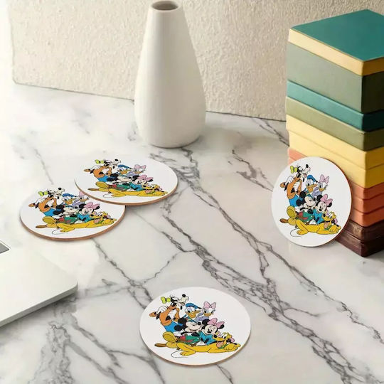 Ξύλινο Σουβέρ Mickeys Club