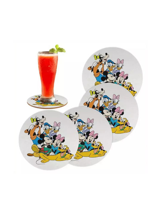 Ξύλινο Σουβέρ Mickeys Club