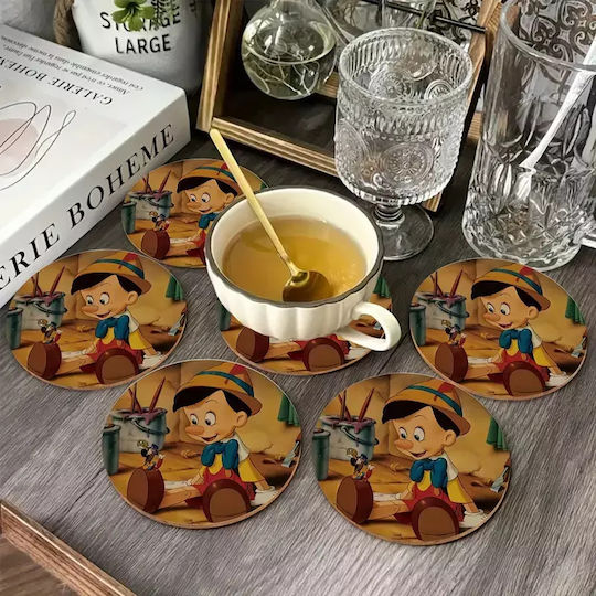 Дървена подложка Пинокио