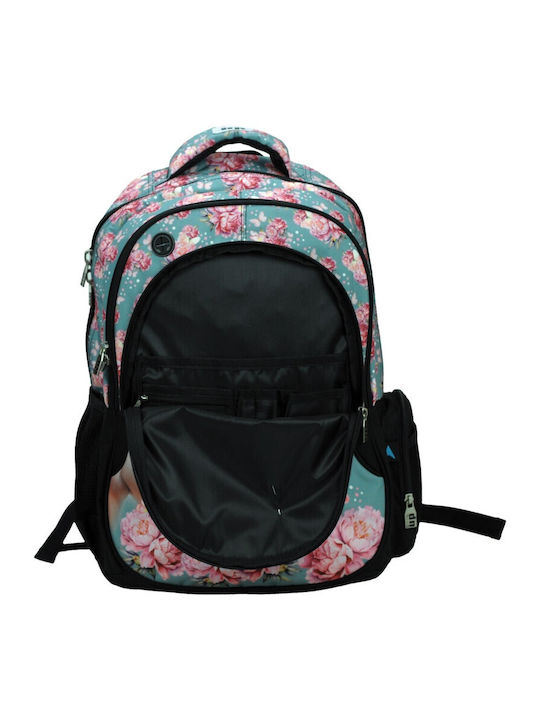 No Fear School Bag Backpack Elementary, Elementary Multicolour 30Liters