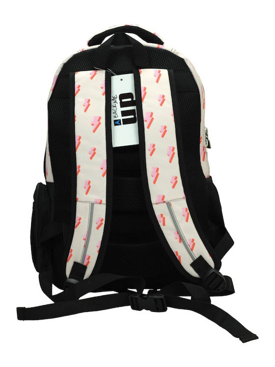 Back Me Up School Bag Backpack Elementary, Elementary Pink with Water Bottle Holder 30Liters