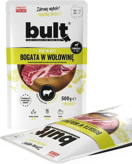 Bult Υγρή Τροφή Σκύλων με Βοδινό 500gr