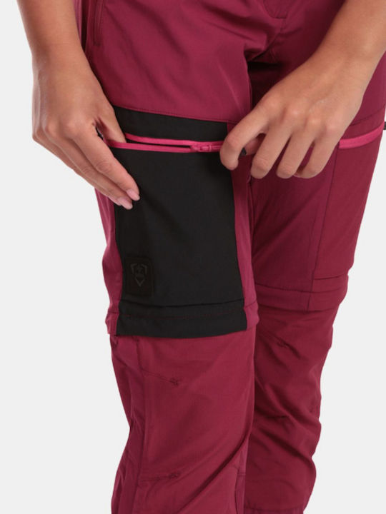 Kilpi Hosio Women's Hiking Long Trousers Red