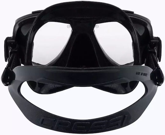 CressiSub Swimming / Snorkelling Flippers Pluma with Mask & Respirator Black
