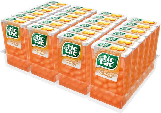 Tic Tac Καραμέλες με Γεύση Πορτοκάλι 18gr
