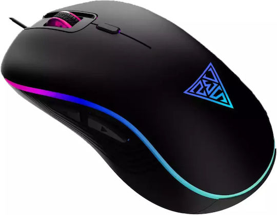 Gamdias Aura GS3 RGB Геймърска Мишка 3600 DPI Черен