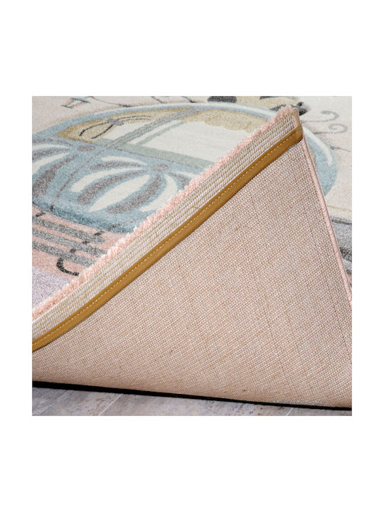 Tzikas Carpets Kinder Teppich Rosa 133x190cm