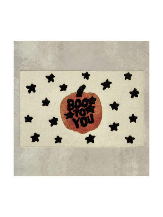 Nima Halloween Blackorange Παιδικό Χαλί Μπεζ 70x110cm