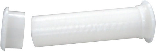 Eval Jgheaburi Σκάφους Flux de apă din plastic cu capac detașabil, lungime 57mm