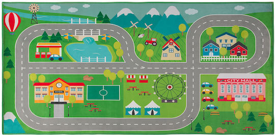 Beliani Kids Rug Verde 80x150cm