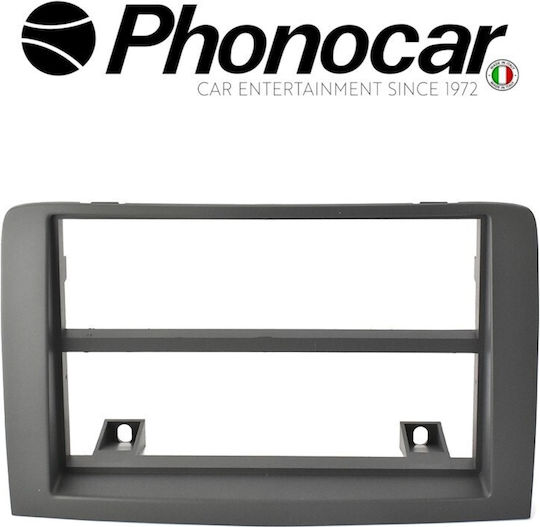 Phonocar Πρόσοψη 2 Din Πρόσοψη R/CD για Fiat Idea / Lancia Musa 2006-2014 Ανθρακί για Lancia Musa 2006-2014