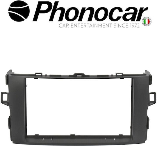 Phonocar DIN Fascia Panels 2 Din for Toyota Auris 2007-2012