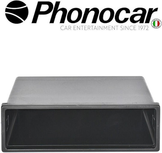 Phonocar Πρόσοψη R/CD για Smart Fortwo 2007-2010 / FourFour 2004-2006 Μαύρο