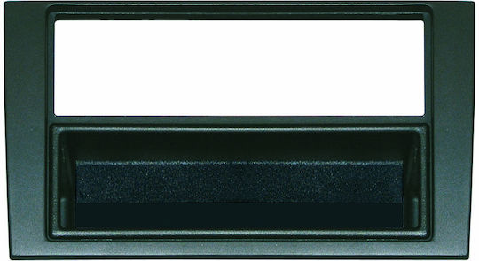Phonocar DIN Fascia Panels 2 Din Front Panel R/CD for Audi A4 2001-2007 Black for Audi A4 2001-2007